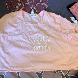 Gym meme wear foodie w a booty crop